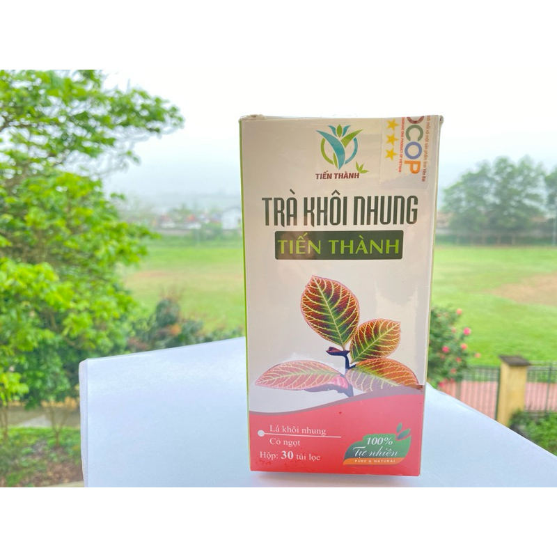 3 Hộp  ☘🍀 Trà lá Khôi Nhung  tía, Hộp 30 Túi Lọc Trà dạ dày, Đại tràng