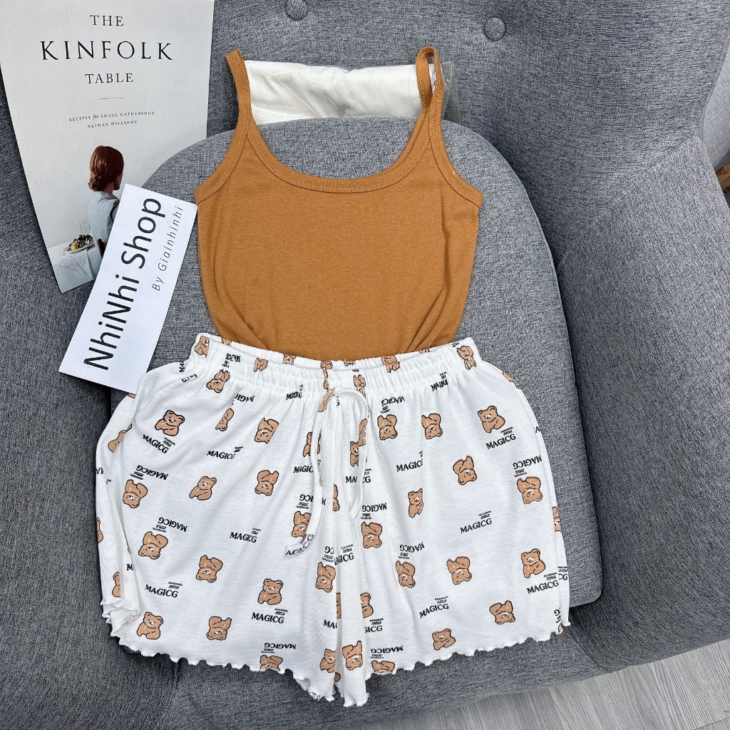 BỘ 44 GẤU ÁO NÂU BÒ