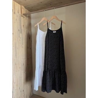 Mila dress - đầm dây chấm bi phối bèo Ma Vie