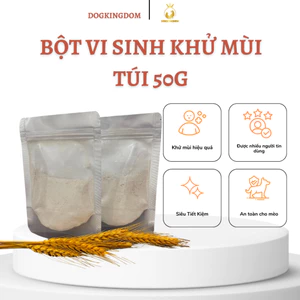 Bột Khử Mùi Cát Mèo DKD, Diệt Khuẩn Giảm Mùi Hôi Phòng, Gói 50g