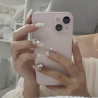 NANTY Nailbox thiết kế fen đầu móng đính đá trắng M209