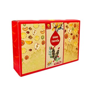 Bánh thuyền mix hạt dinh dưỡng Hải Long (170G) giòn tan, quà Tết sức khỏe dành cho mọi nhà quý | HẢI LONG