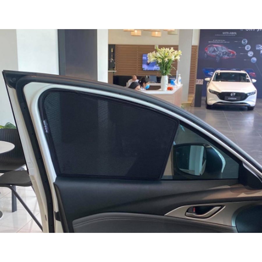 Rèm che nắng ô tô Mazda Cx3, Cx 30, che nắng hút nam châm theo xe, bộ 4 cánh. Hàng tốt