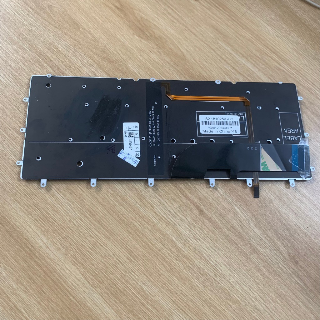 Bàn Phím Laptop Dell Insprion 13 7347 9343 (CÓ ĐÈN) Inspiron 13 7347 7348 7352 7353 7359 7547 7548, XPS 13 9343 93Laptop