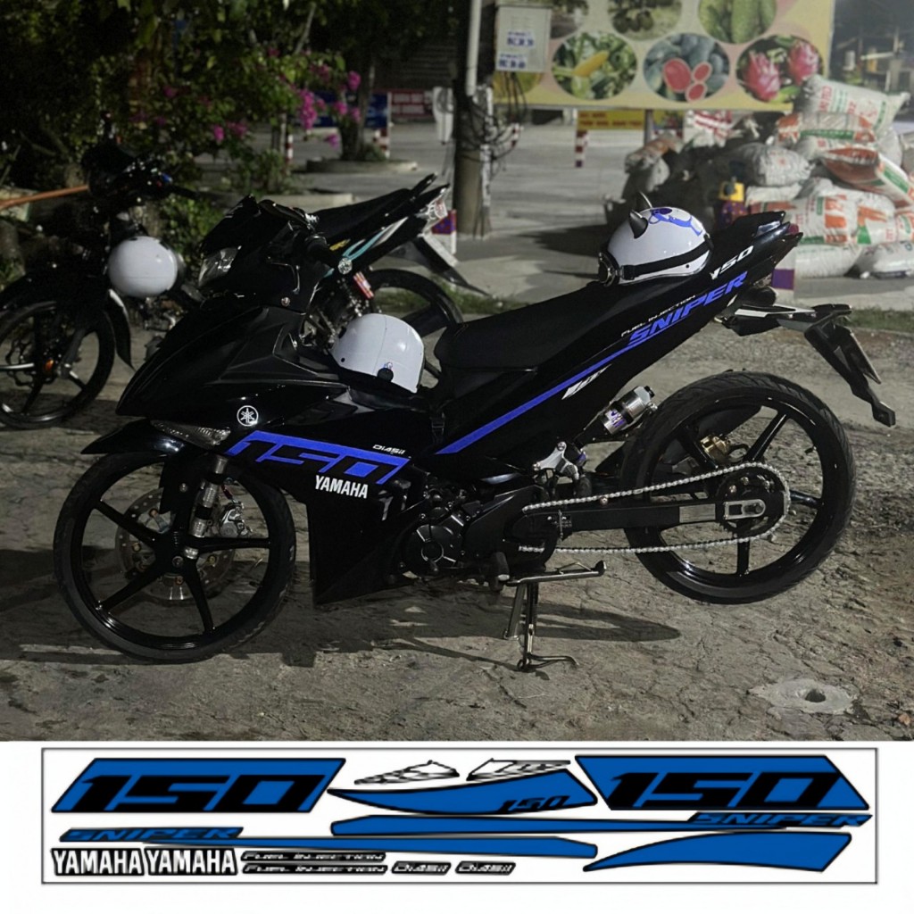 TEM RỜI EXCITER 150 CAO CẤP CHẤT LIEUJ IN 3 LỚP CHỐNG NƯỚC KHÔNG PHAI MÀU