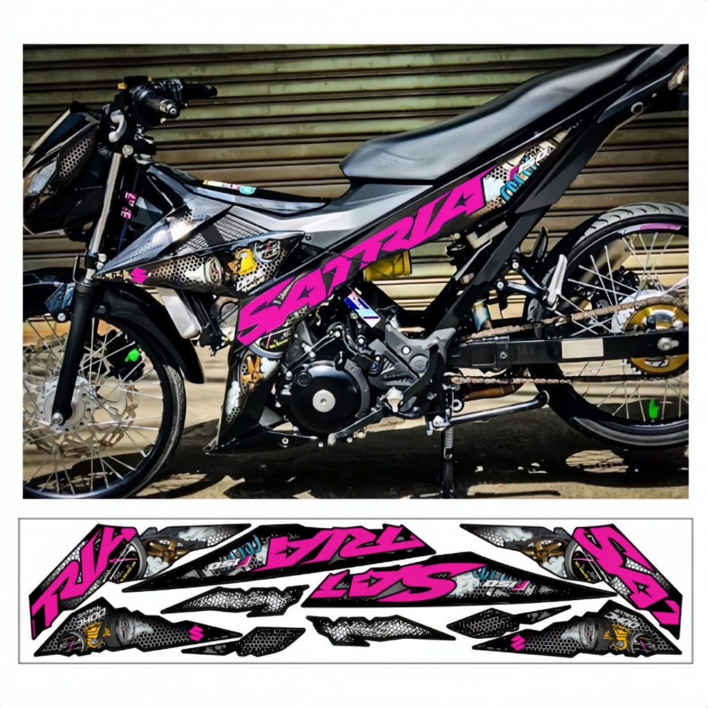 TEM ỜI SATRIA 150 CAO CẤP CHẤT LIEU IN 3 LỚP CHỒN NƯỚC KHÔNG PHAI MÀU