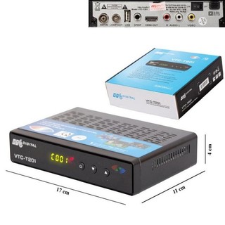Đầu Thu Truyền Hình Kỹ Thuật Số Mặt Đất DVB T2 VTC T201 Model 2024