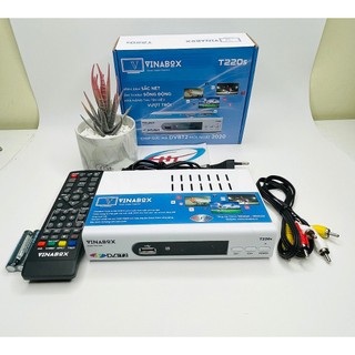 Đầu Thu Truyền Hình Kỹ Thuật Số Mặt Đất DVB T2 VTC T201 Model 2024