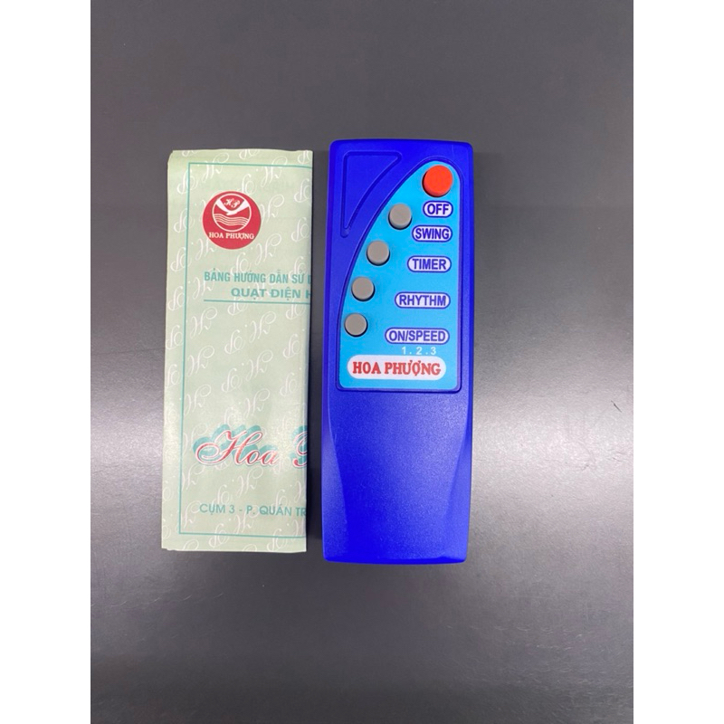 Remote quạt Hoa Phượng, Điều khiển quạt Hoa Phượng Chính Hãng | Shopee ...