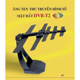 Anten Thu sóng Mặt Đất DVBT2 Để Bàn HKD 102 Kèm Dây Thu Sóng Tốt