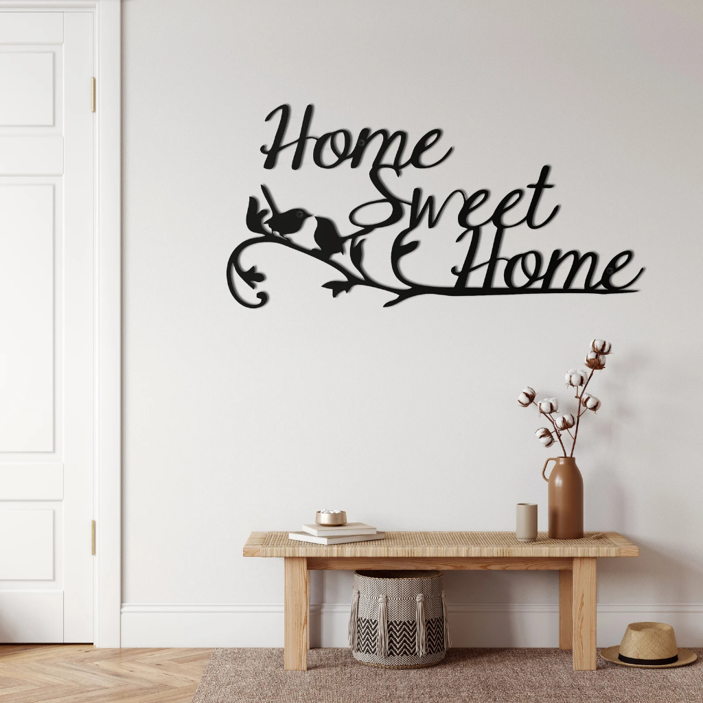 Tranh sắt CNC B03 | Tranh sắt Chữ trang trí nhà cửa, quán, sân vườn, Treo tường nghệ thuật, Decor trang trí nội thất