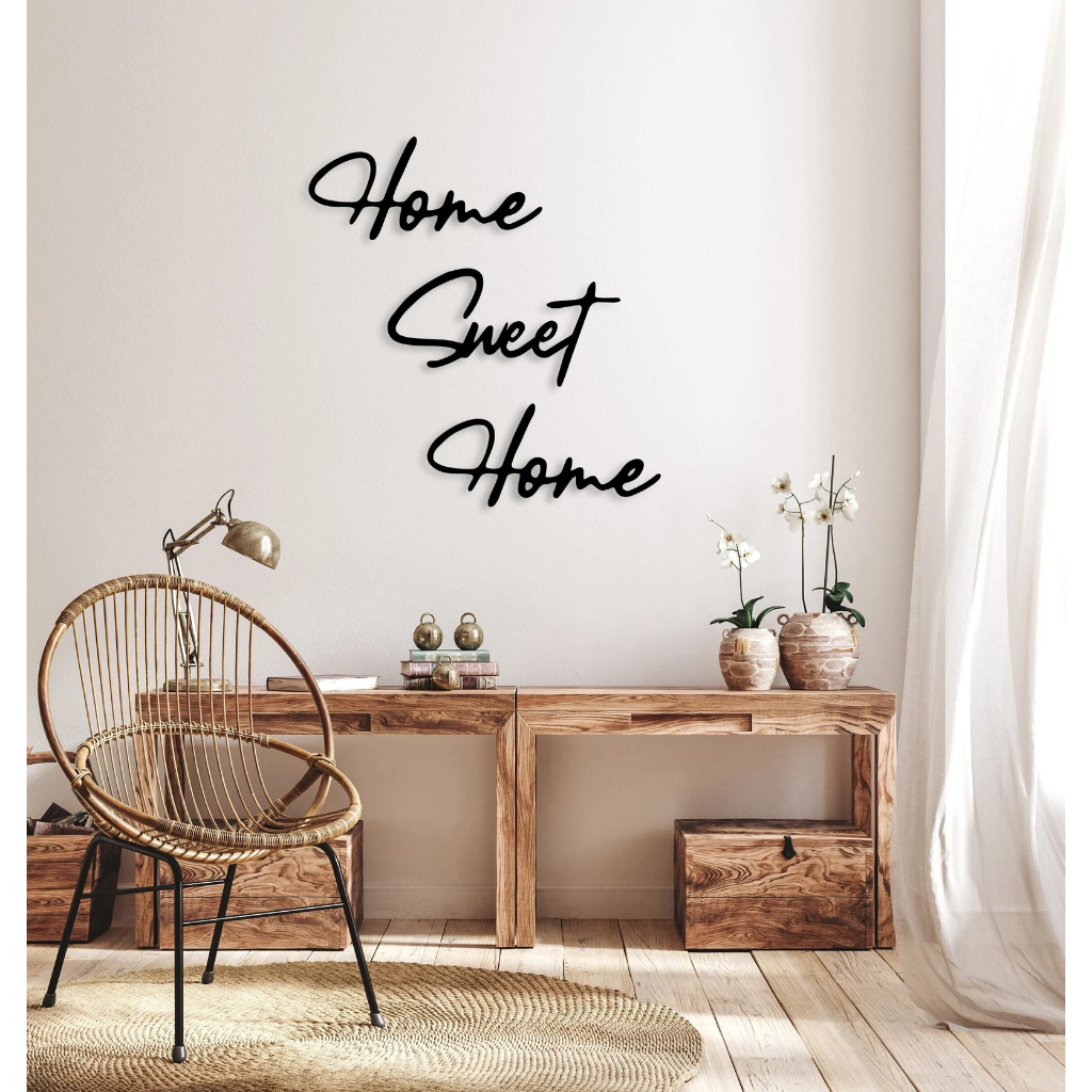 Tranh sắt CNC B03 | Tranh sắt Chữ trang trí nhà cửa, quán, sân vườn, Treo tường nghệ thuật, Decor trang trí nội thất