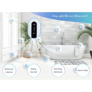 Máy khử mùi nhà vệ sinh DrOzone Smart Clean Pro - Diện tích sử dụng 10-25m2 - Hàng chính hãng