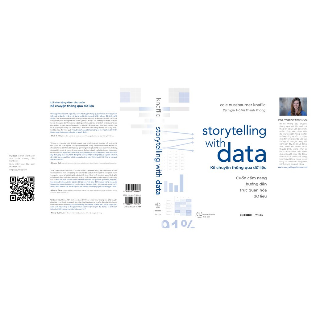 Ảnh Combo 3 Cuốn Sách Storytelling With Data: Kể Chuyện Thông Qua Dữ Liệu 2