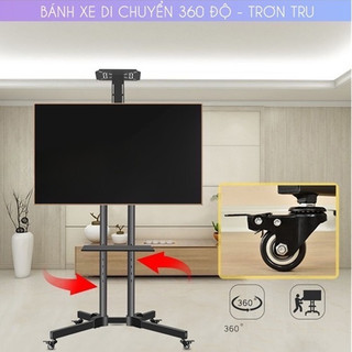 Giá Treo Tivi , Kệ Treo Tivi Có Bánh Xe Di Động , Di Chuyển Dễ Dàng Từ 32 -65inch