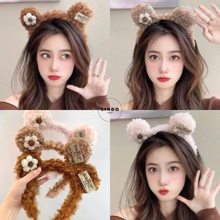 Bờm tóc - Cài Tóc LINDO Dễ Thương, Phủ Lông Nhung Mềm Mại, Kiểu dáng Đa Dạng, Đeo nhiều dịp