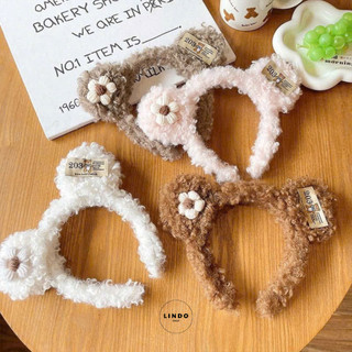 Bờm tóc - Cài Tóc LINDO Dễ Thương, Phủ Lông Nhung Mềm Mại, Kiểu dáng Đa Dạng, Đeo nhiều dịp