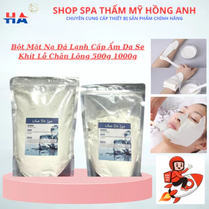 Bột Mặt NẠ Đá Lạnh - Đắp Mát Lạnh Cấp Ẩm, Da Se Khi Lỗ Chân Lông | Nạ Spa Gói 500g 1000g