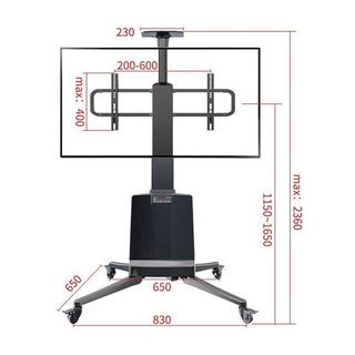 Giá Treo Tivi Di Động NB TW85 (55 - 85 Inch) - Nâng Hạ Tự Động Bằng Remot