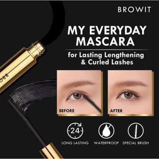 Mascara Browit By Nongchat Dạng Đầu Lược 5.5g