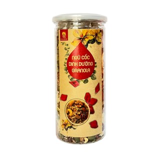 Granola mix hạt dinh dưỡng Hải Long (450G) ngũ cốc giảm cân, quà tặng Tết cho phái đẹp xinh xắn | HẢI LONG