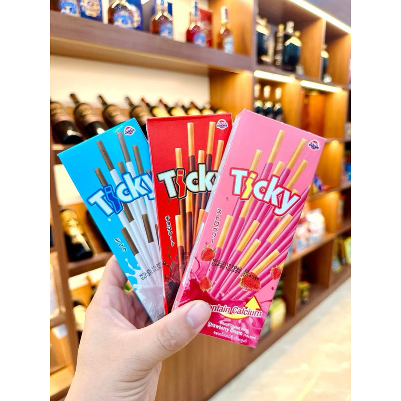 Bánh Que TICKY Thái Lan Đủ Vị ( Hộp 20g/6c ) | Shopee Việt Nam