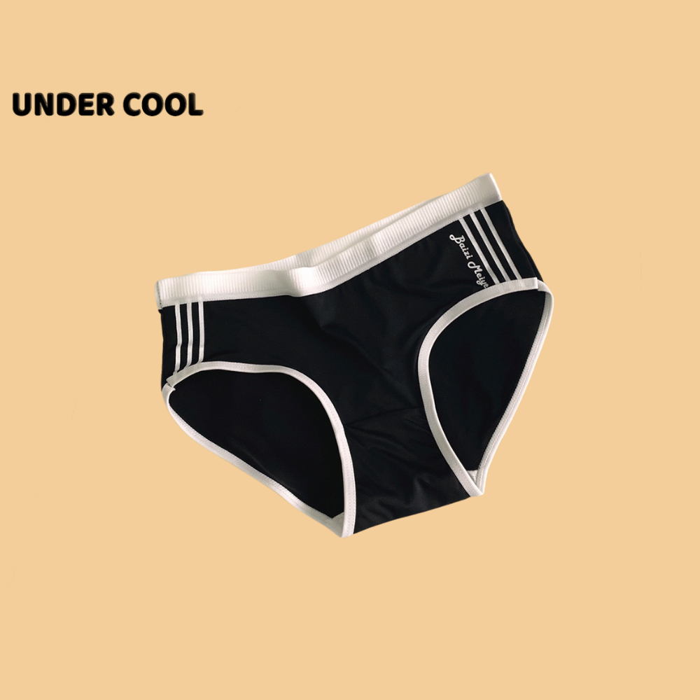 Quần Lót Nữ Cotton UNDERCOOL Phối Sọc Thể Thao Sexy QL11