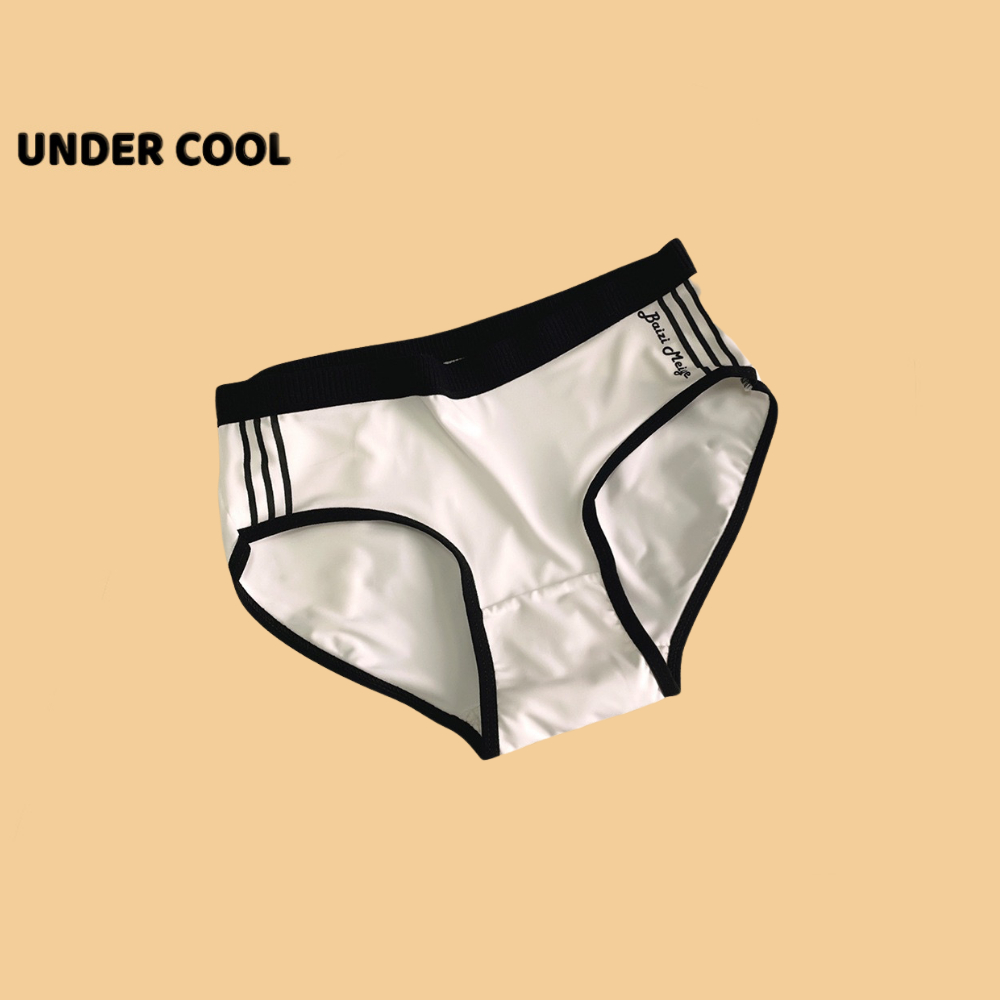 Quần Lót Nữ Cotton UNDERCOOL Phối Sọc Thể Thao Sexy QL11