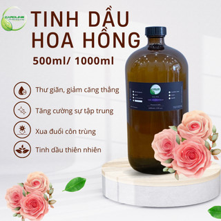 Tinh dầu xông thơm phòng thiên nhiên CAROLINE hương Hoa Hồng Big Size, nhẹ nhàng, dịu dàng