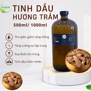 Tinh dầu xông thơm phòng thiên nhiên CAROLINE hương Trầm Big Size, khử mùi, thông thoáng không gian làm việc