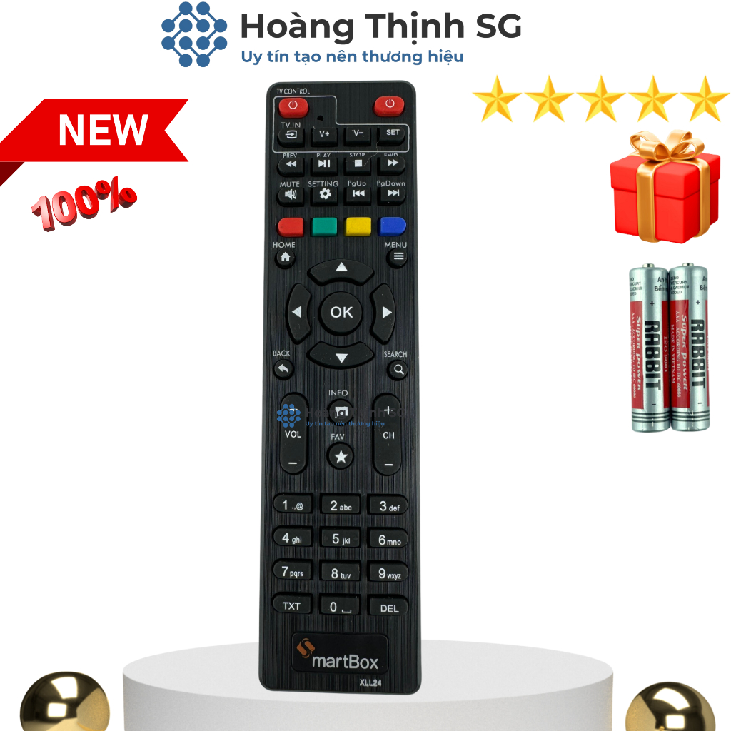 Remote điều khiển VNPT Smartbox, android smart box - Hoàng Thịnh SG ...