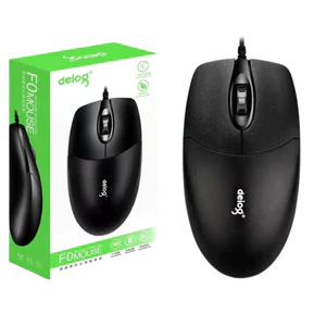 Chuột máy tính Deiog DY-F0 chống ồn 1600 DPI cho gaming văn phòng thiết kế công thái học gọn nhẹ
