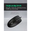 Chuột máy tính Deiog DY-F0 chống ồn 1600 DPI cho gaming văn phòng thiết kế công thái học gọn nhẹ