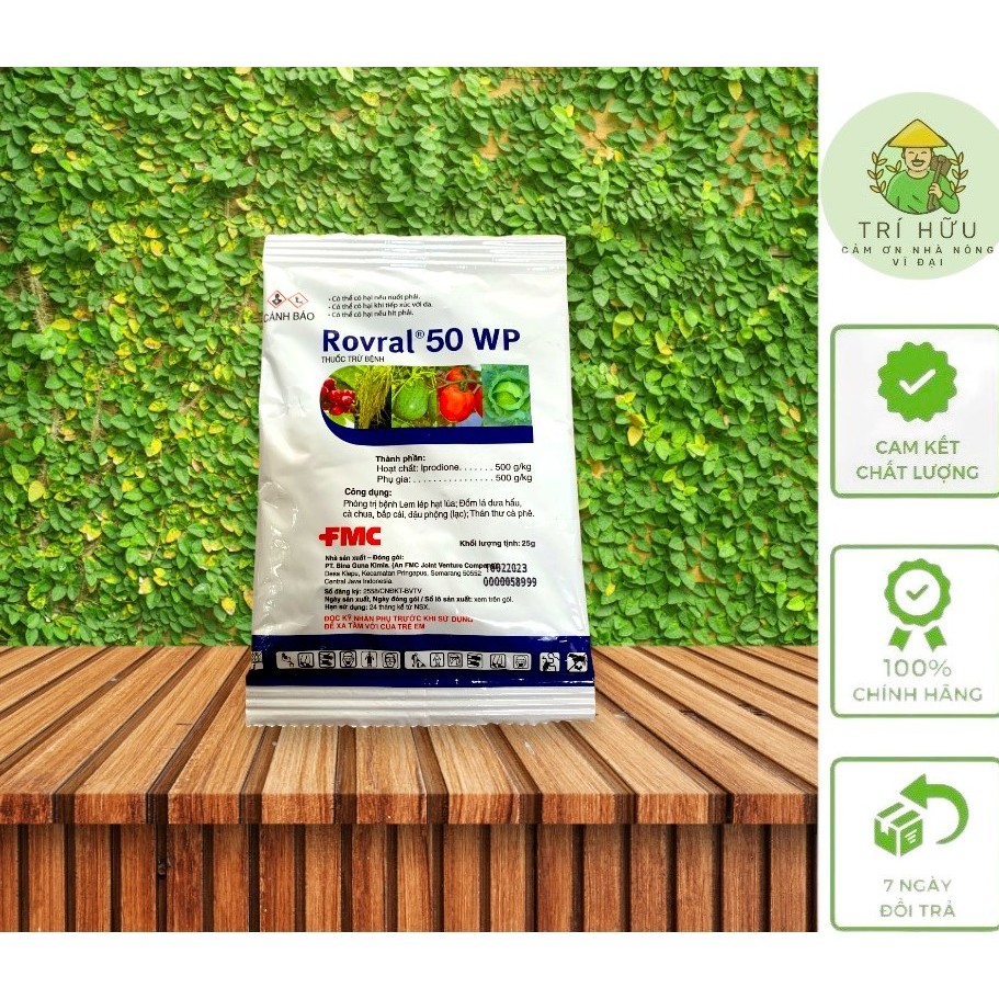 PHÒNG NGỪA NẤM BỆNH ROVRAL 50WP GÓI 25GRAM | Shopee Việt Nam