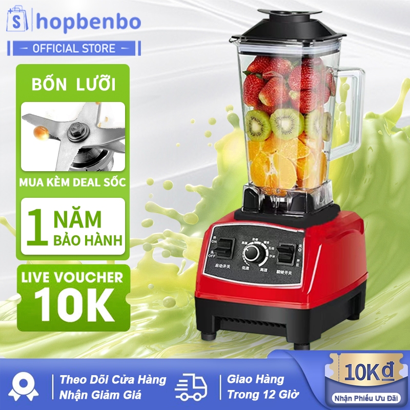 Máy Xay Sinh Tố Đa Năng KAW SILVER CREST SC-1589 Máy Xay Công Nghiệp 2 ...