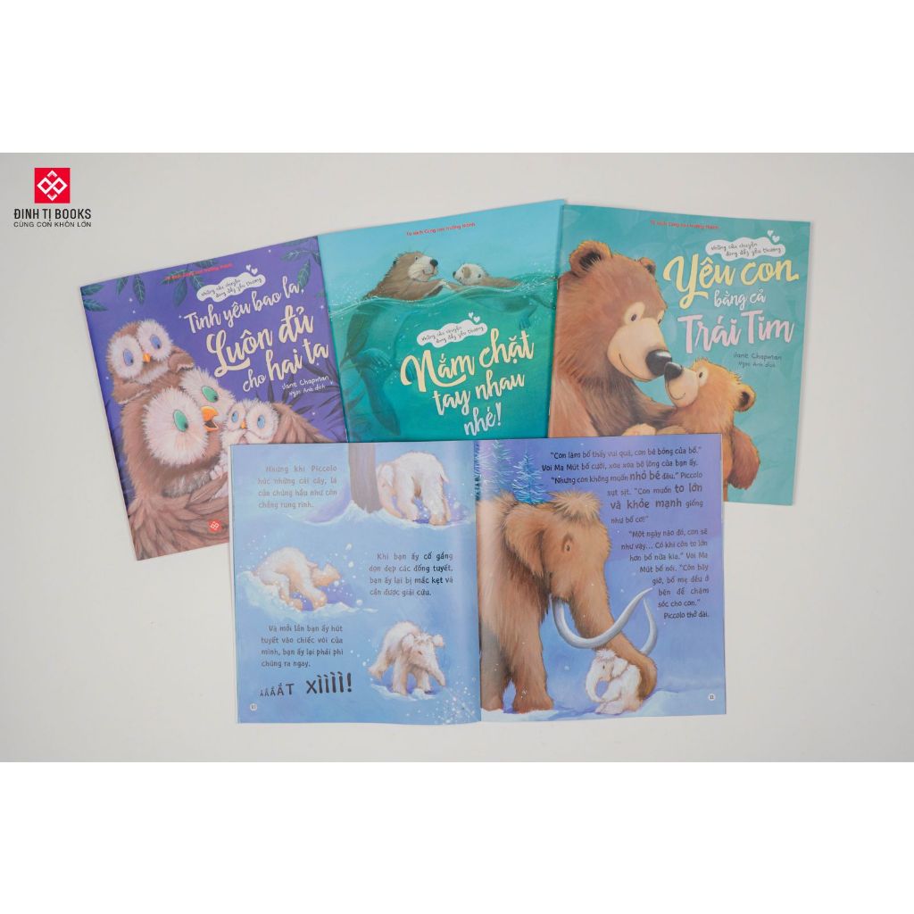 Ảnh Sách - Những câu chuyện đong đầy yêu thương - Nhiều chủ đề - Đinh Tị Books 2