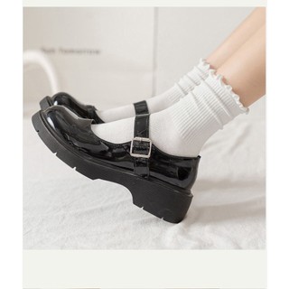 Tất nữ cổ nhún cotton gân mềm mại co giãn 4 chiều KING SHOP T23