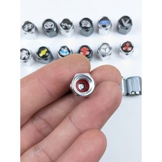 Nắp van lốp ô tô,Nắp van thay thế cho van cảm biến áp suất lốp trong logo các hãng xe.nắp van cảm biến áp suất lốp trong