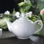 Ấm bầu pha trà đẹp gốm sứ Long Phương Cao Cấp