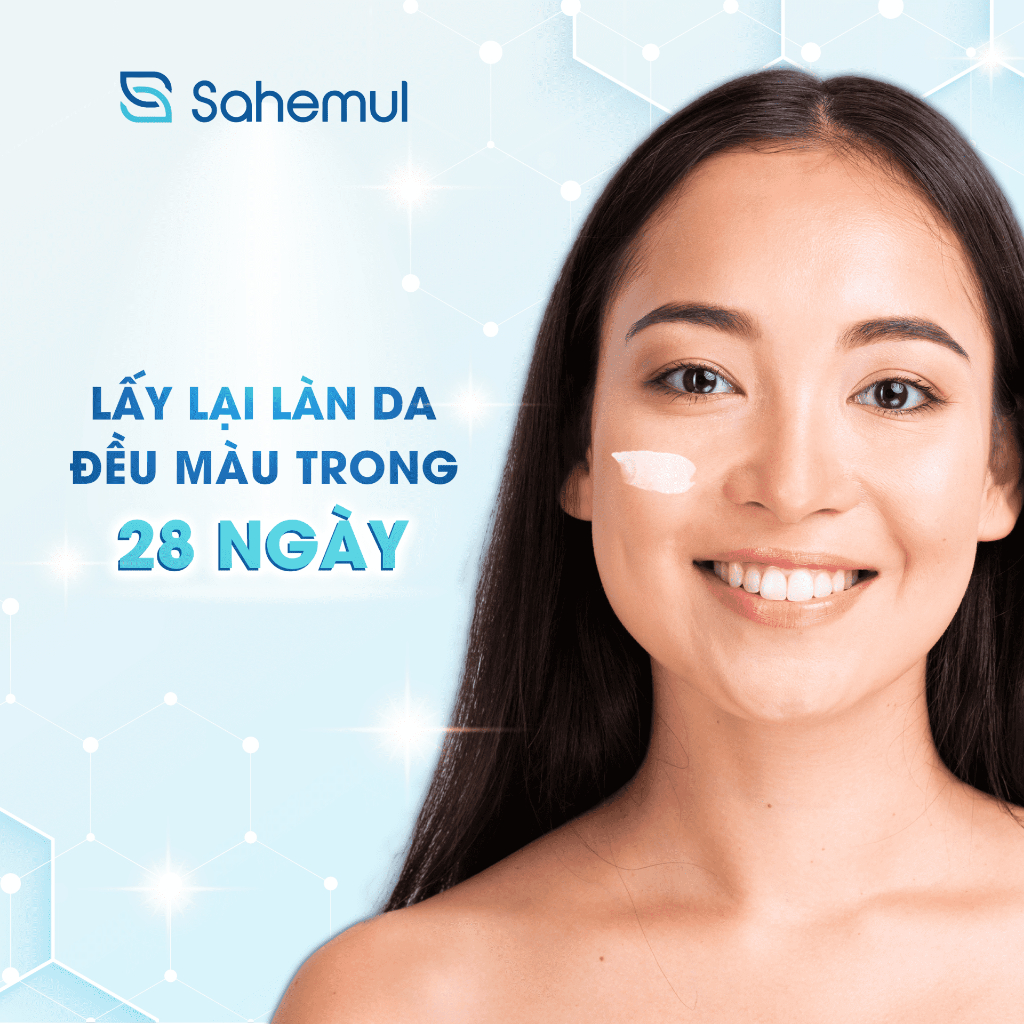 Ảnh Kem Mờ Thâm Mụn Sahemul giúp Giảm Thâm Mụn Hỗ Trợ Sáng Da Đều Màu Da 20gr 2