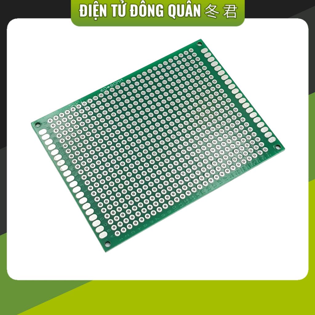 [HCM] Test board hàn, Bản mạch hàn 2 mặt 6x8cm sợi thủy tinh [ĐIỆN TỬ ...