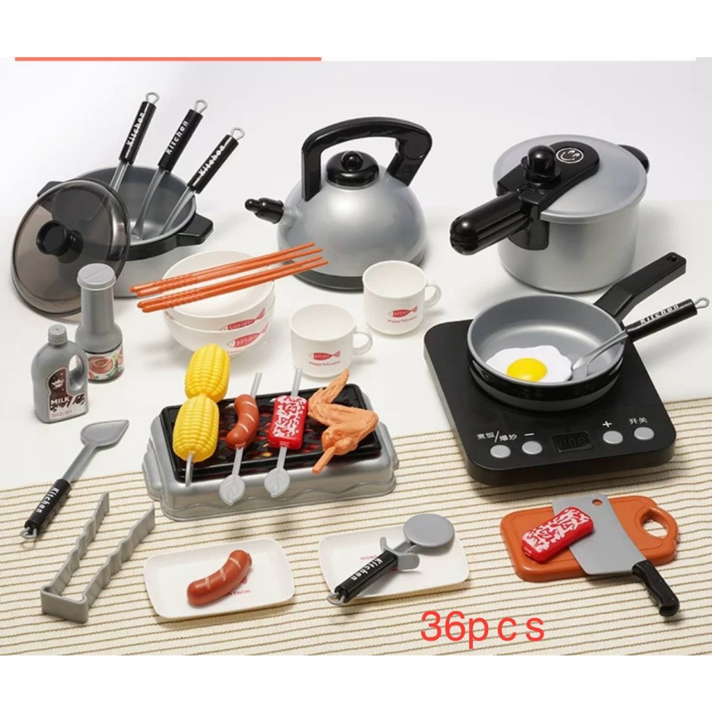 Bộ đồ chơi nấu ăn nhà bếp 36 món cho các bé yêu