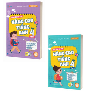 Sách - Combo Bài Tập Bổ Trợ Nâng Cao Tiếng Anh 4