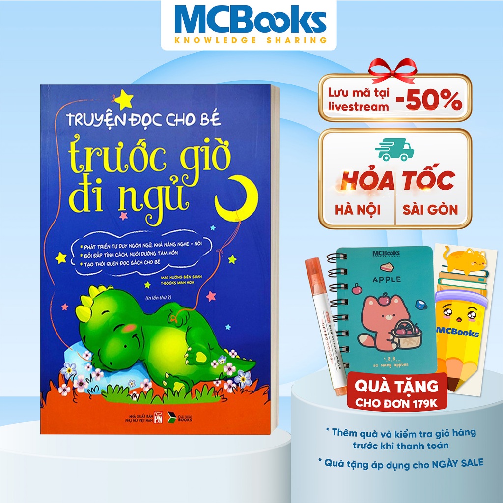 Sách - Truyện đọc cho bé trước giờ đi ngủ