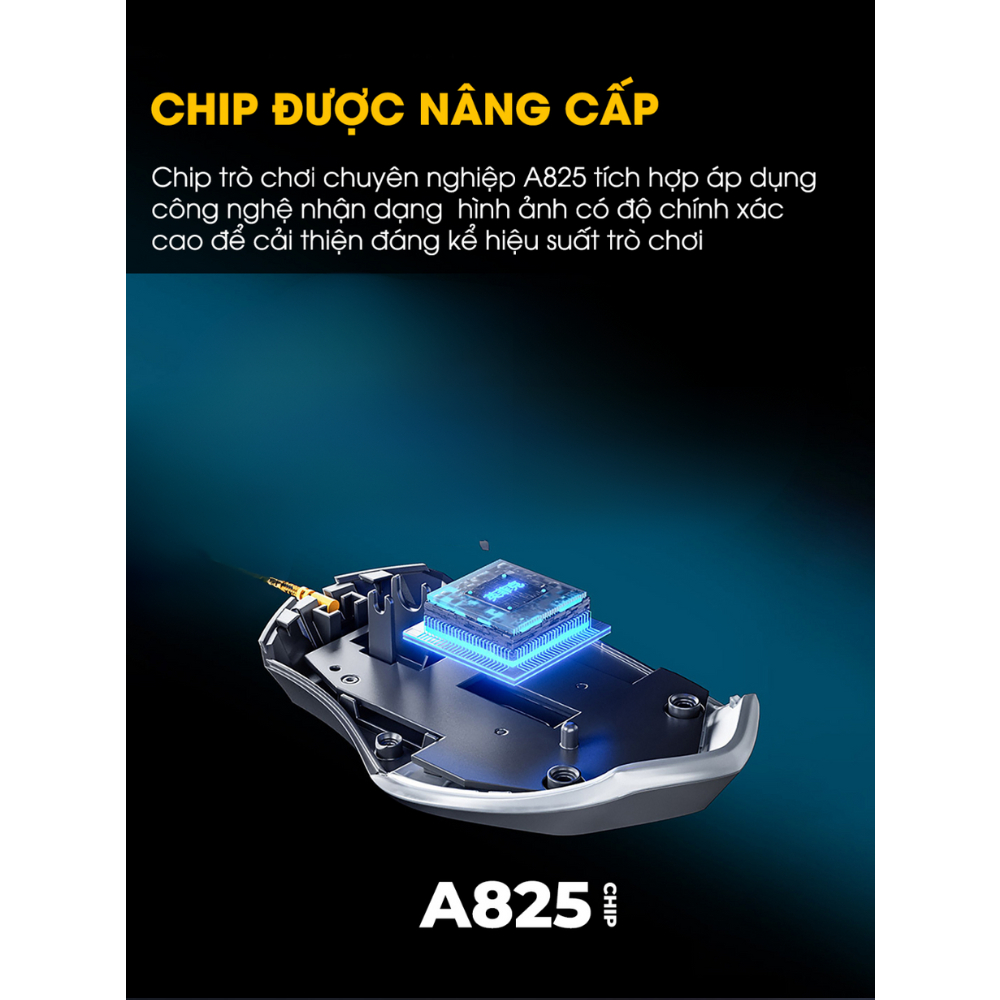 Chuột Gaming Chính Hãng DEIOG G4 Cho Game Thủ Chơi Pubg Độ Nhạy Cực Cao Siêu Mượt Led RGB
