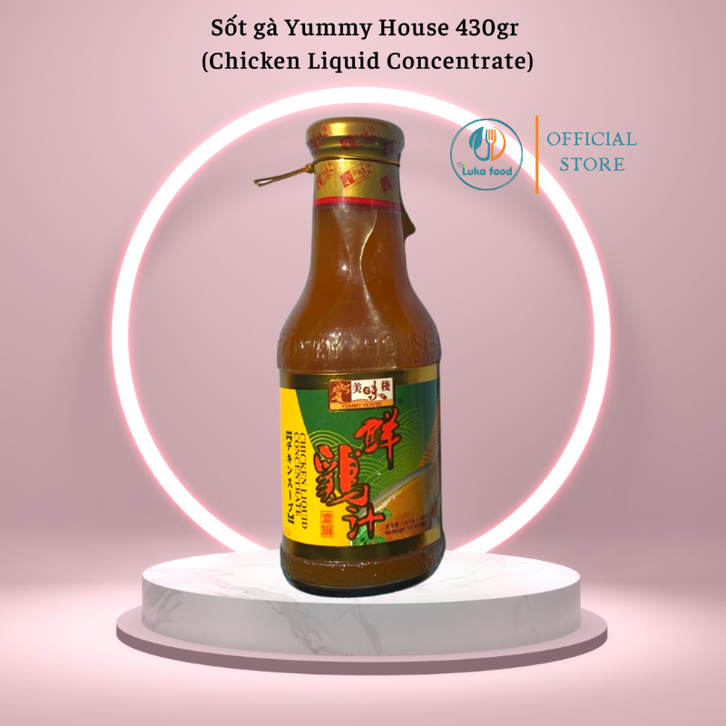 Cốt Gà Hầm Xương Yummy House 430g - Sốt Gà Cô Đặc Hồng Kông, Nấu Lẩu & Xào Rau Thơm Ngon Luka Food
