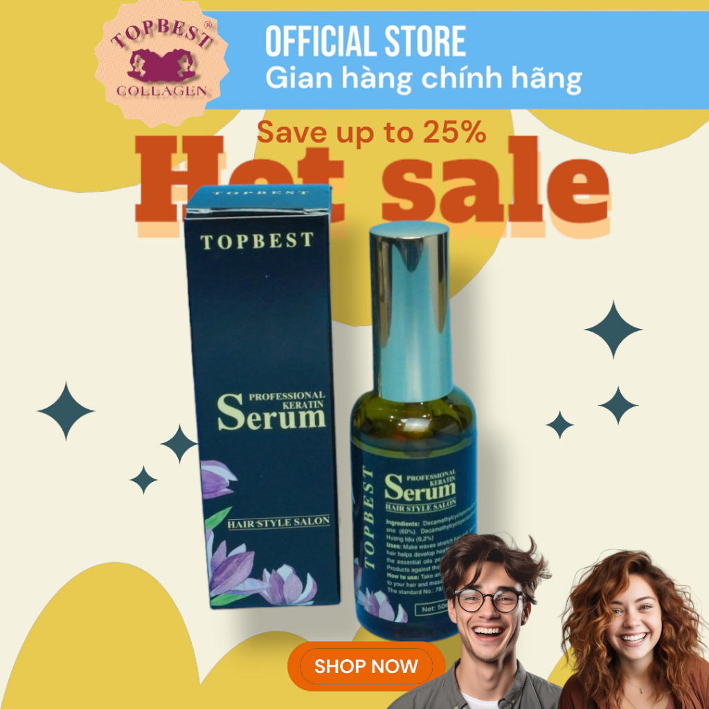 [Official - Chính Hãng] Tinh Dầu Dưỡng Tóc Topbest Professional Keratin ...