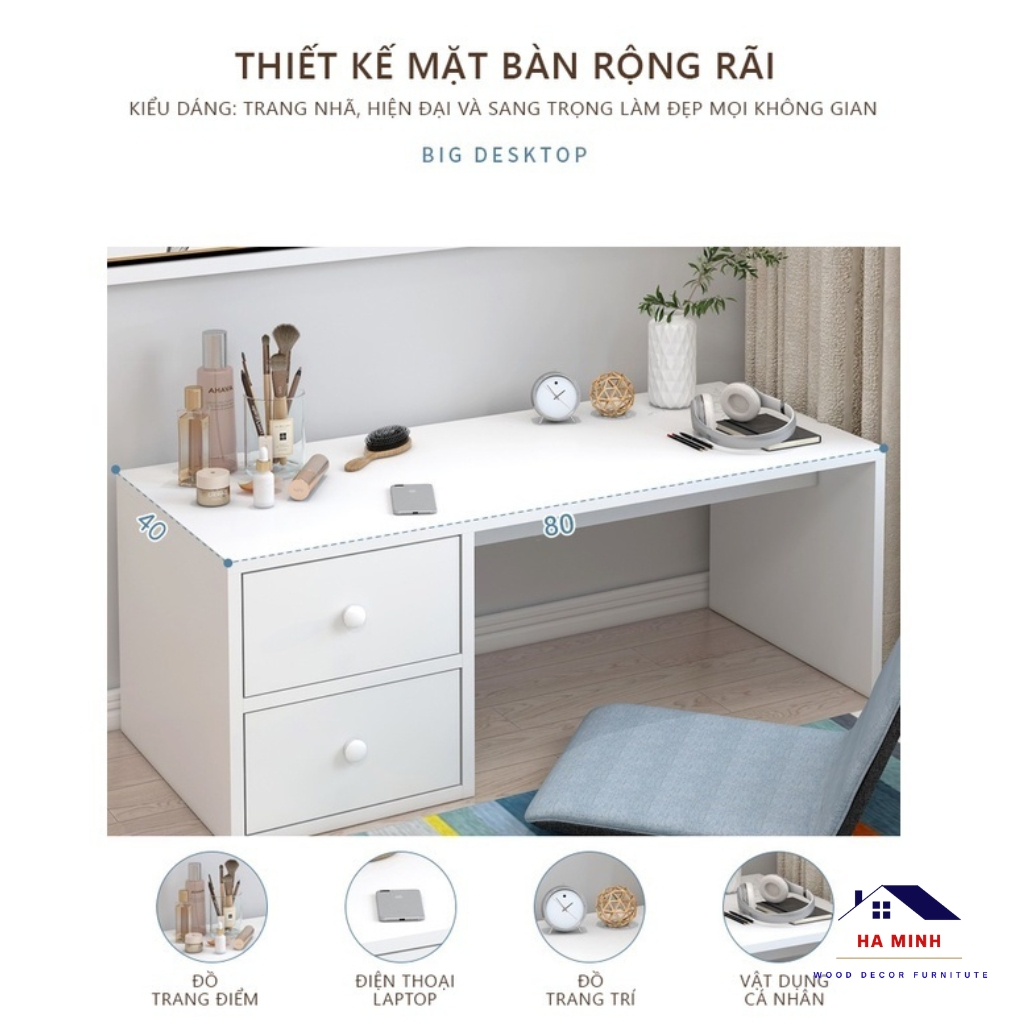 Bàn ngồi bệt đa năng có ngăn kéo để đồ sử dụng làm bàn học  HM147