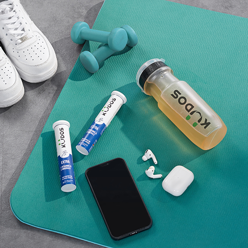 Combo 2 Tuýp TPBVSK Viên sủi KUDOS EXTRA bổ sung vitamin tổng hợp, Magie, Kẽm (20 viên/tuýp)