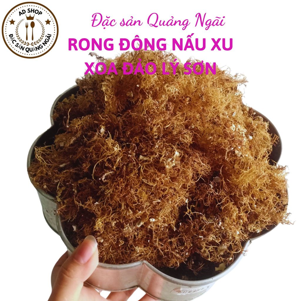 Túi 100gr Rong đông nấu xu xoa Đảo Lý Sơn đặc sản Quảng Ngãi Rong tự ...
